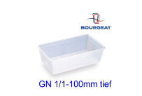 GN-Behälter 1/1-100 Modulus,(BxTxH) 530x325x100mm Polypropylen BOU