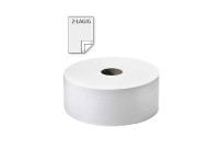 Toilettenpapier Jumbo Novela 8,5x25cm 2-lg.,weiß 280m je Rolle