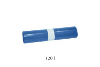 Müllsack LDPE 140l. 800x1000mm T80 blau,250 i./Karton ED